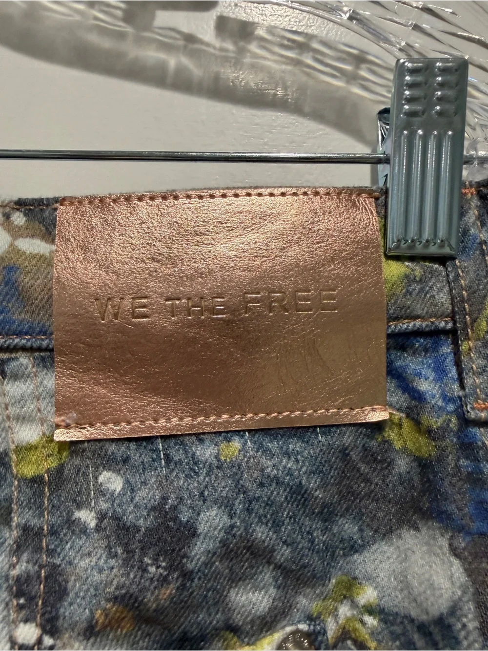 We The Free Good Luck Barrel Illusions Jeans